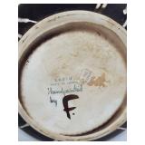 Vintage Lapid Hand-Painted Vase - Made in Israel