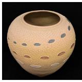 Handcrafted Terracotta Vase - Pink/Peach - Jame Fine
