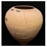 Handcrafted Terracotta Vase - Pink/Peach - Jame Fine