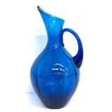 Winslow Anderson for Blenko 991 Peacock Blue Water Pitcher