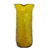 GF - Cadmium Glass Water Carafe - Vintage MCM Yellow
