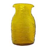 GF - Cadmium Glass Water Carafe - Vintage MCM Yellow