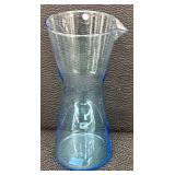 GF - Iittala Kartio Pitcher Kaj Franck 1958 - Blue Glass