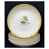 Lincoln China Co. Hand-Painted Under-Glaze Dinnerware Set - Vintage 23-Piece