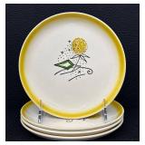Lincoln China Co. Hand-Painted Under-Glaze Dinnerware Set - Vintage 23-Piece