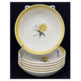 Lincoln China Co. Hand-Painted Under-Glaze Dinnerware Set - Vintage 23-Piece