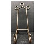 Vintage Warren McKenzie Pottery Bowl on Iron Stand