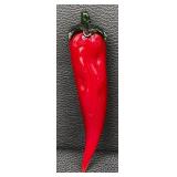 Glass Vegetables Display Set (Pepper & Tomato) (Lot of 7)