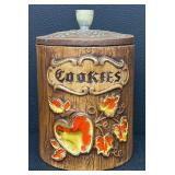 Vintage Treasure Craft Cookies Cookie Jar