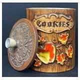 Vintage Treasure Craft Cookies Cookie Jar