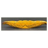 Vintage Maurice of California USA Leaf-Shaped Serving Bowl