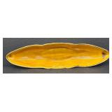 Vintage Maurice of California USA Leaf-Shaped Serving Bowl