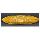Vintage Maurice of California USA Leaf-Shaped Serving Bowl