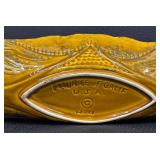 Vintage Maurice of California USA Leaf-Shaped Serving Bowl