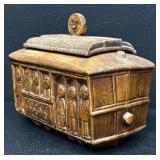 Treasure Craft Cookie Trolley - Vintage 1960s Ceramic Cookie Jar