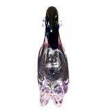 Vintage Alexandrite Art Glass Toucan Figurine