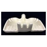 Vintage Red Wing USA Ceramic Bird Ashtray