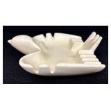 Vintage Red Wing USA Ceramic Bird Ashtray