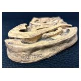 Abbey Press Love & Joy Wall Hanging Ceramic Sculpture 25in Tall Vintage 1970s