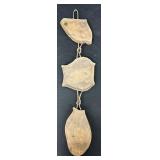 Abbey Press Love & Joy Wall Hanging Ceramic Sculpture 25in Tall Vintage 1970s