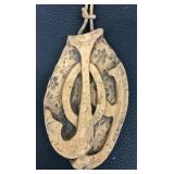Abbey Press Love & Joy Wall Hanging Ceramic Sculpture 25in Tall Vintage 1970s