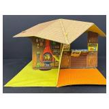 Vintage Mattel The Sunshine Family Home - 4-Room Dollhouse Kit