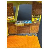 Vintage Mattel The Sunshine Family Home - 4-Room Dollhouse Kit