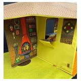 Vintage Mattel The Sunshine Family Home - 4-Room Dollhouse Kit