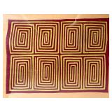 Framed Vintage Kuna Indian Mola Panel