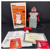 Ideal Robert the Robot Remote Control Toy with Box, Manuals, and Certificate