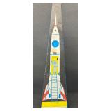 Vintage Holdraketa Tin Rocket Toy with Original Box
