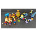 Assorted Fun Toys Lot Featuring Jimmy Neutron, Monsters Inc, and Minions Figures