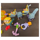 Assorted Fun Toys Lot Featuring Jimmy Neutron, Monsters Inc, and Minions Figures