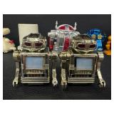 Collection of 7 Vintage Robot Toys, Assorted Styles