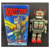 Robot 2000 Millennium Robot Battery Operated Toy with Box