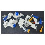 Lot of 5 Gundam Figures with Accessories 3.5-4 Inch