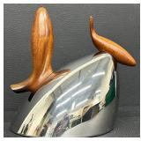 Alessi INOX 18/10 Stainless Steel with Wood Handles - Made in Italy