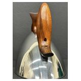 Alessi INOX 18/10 Stainless Steel with Wood Handles - Made in Italy