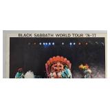 Black Sabbath Official Programme World Tour 1976-77