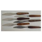 Vintage Town & Country Steak Knife Set with Wood Display Cases (10-Pc)