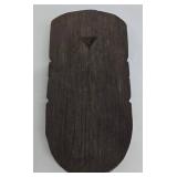 Hand Crafted Wooden African Figure with Mask