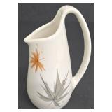 Vintage Ben Seibel for Iroquois Informal True China Pitcher - Maple Leaf Design