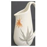 Vintage Ben Seibel for Iroquois Informal True China Pitcher - Maple Leaf Design