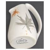 Vintage Ben Seibel for Iroquois Informal True China Pitcher - Maple Leaf Design