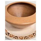 Vintage Metlox Poppytrail Gravy Boat Sauce Bowl with Attached Saucer
