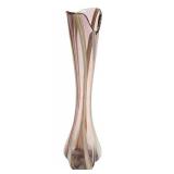 Vintage Mid Century Norcrest Swung Stretched Art Glass Vase