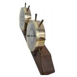 Jason Empire Weather Station Pair - Barometer, Thermometer, Hygrometer