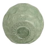 Vintage Vidrios San Miguel Recycled Green Glass featuring a Textured Spaghetti Design