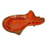 Vintage California Pottery Fish Shaped Trinket Dish.
