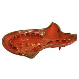 Vintage California Pottery Fish Shaped Trinket Dish.